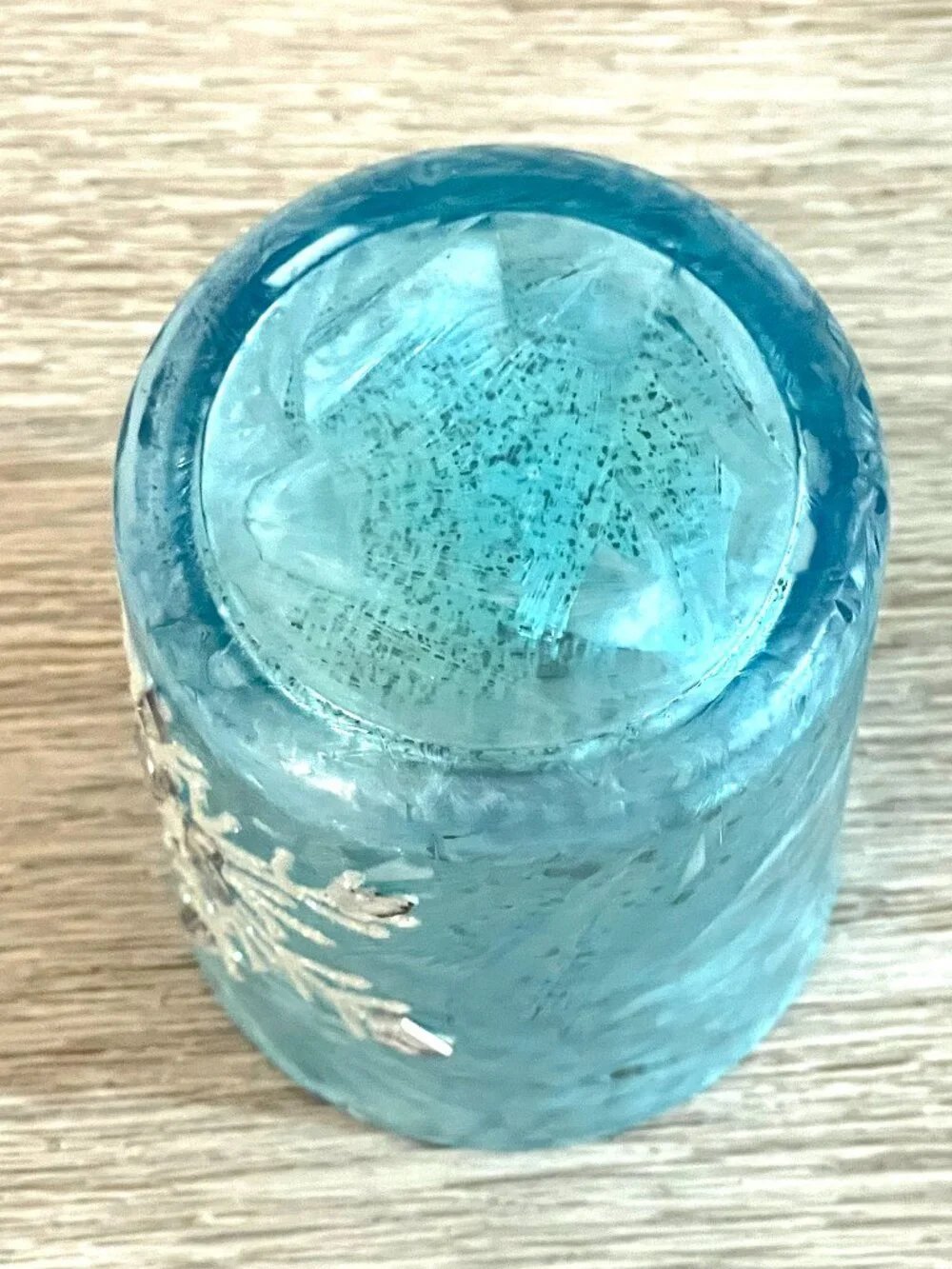 N/A blue candle